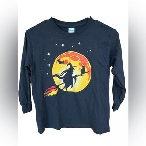 NWOT PrestonPlayz Halloween Fire Merch Long Sleeve Youth Small Gildan